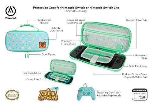 Power A PowerA apsauginis dėklas Animal Crossing | Standard/Lite