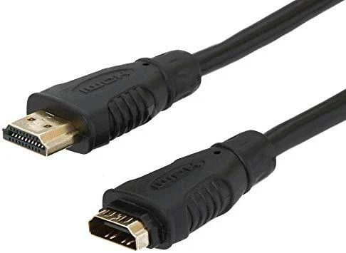HDMI laidas su HDMI jungtimis