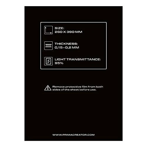 PrimaCreator nFEP plėvelė 3D spausdintuvams - 260x390mm