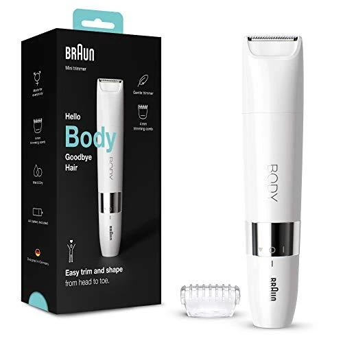 Braun BS1000 kompaktiškas kūno plaukų trimeris BODY
