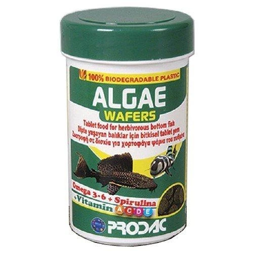 Prodac Algae Wafers augalinės tabletės dugninėms žuvims 250ml 125g