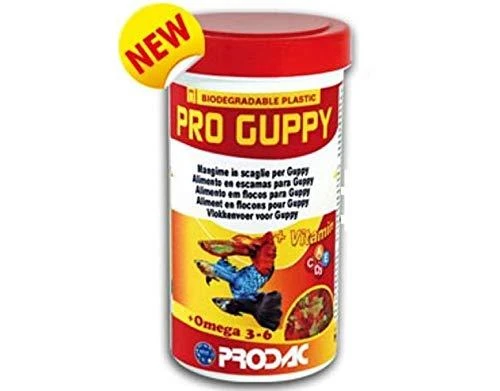 Prodac Pro Guppy smulkūs dribsniai gupijoms 250ml 50g