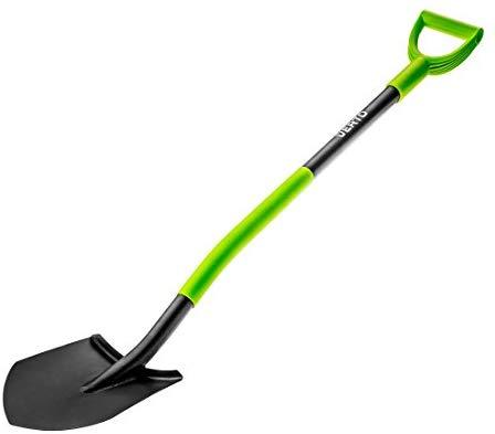 Szpadel Aštrus kastuvas, metalinė rankena, plastikinė rankena