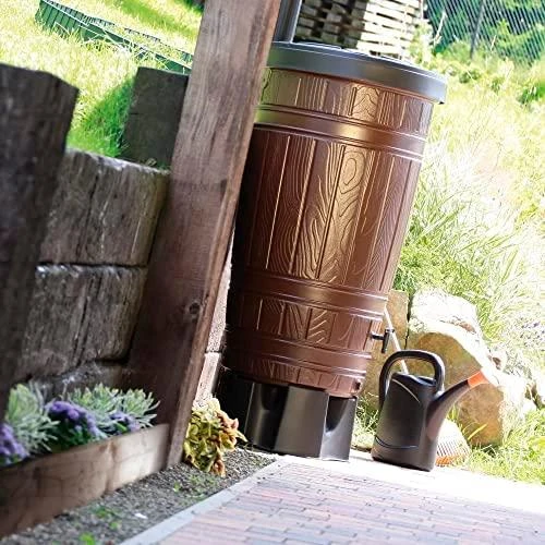 PROSPERPLAST RAINWATER CONTAINER WOODCAN Juodas 265L