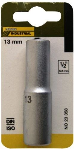 1/2" Šešiakampė prailginta galvutė PROXXON 13 mm