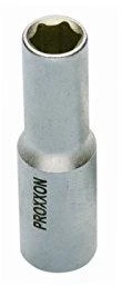 1/4" šešiakampė prailginta galvutė PROXXON 10mm