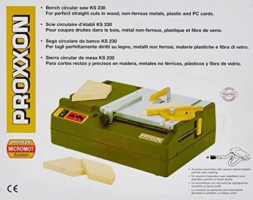 Diskinės pjovimo staklės PROXXON KS 230