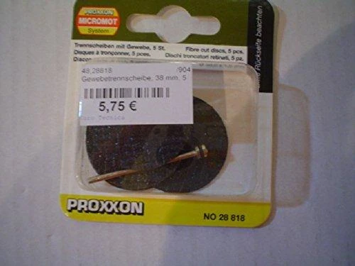 Armuoti atpjovimo diskai Ø38mm PROXXON (5vnt.)