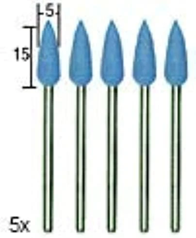 Elastiniai poliravimo ritinėliai Ø5mm(5vnt.) PROXXON