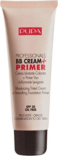 Pupa Milano Pupa Pupa Professionals BB Kreminis + Primer SPF 20 BB veido kremas-makiažo pagrindas, atspalvis: 001 Nude, 50 ml