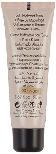 Pupa Milano Pupa Pupa Professionals BB Kreminis + Primer SPF 20 BB veido kremas-makiažo pagrindas, atspalvis: 001 Nude, 50 ml