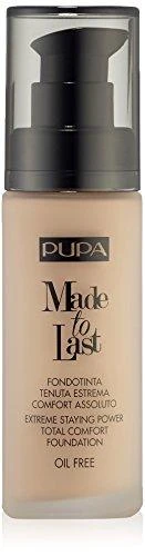 Pupa Milano Pupa Made To Last Total Comfort Foundation SPF10 #030 Natural rusvai gelsvas, 30 ml