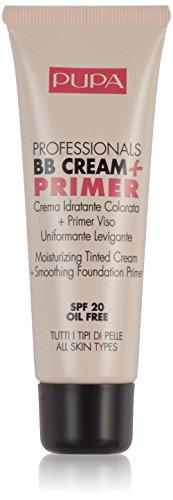 Pupa Milano Pupa Pupa Professionals BB Kreminis + Primer SPF20 #002 Sand - All Skin Types, 50 ml