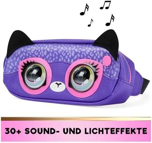 PURSE PETS Interaktyvi juosmens rankinė „Gepardas“