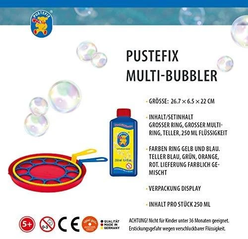 PUSTEFIX Muilo burbulai „Žiedai“, 250 ml