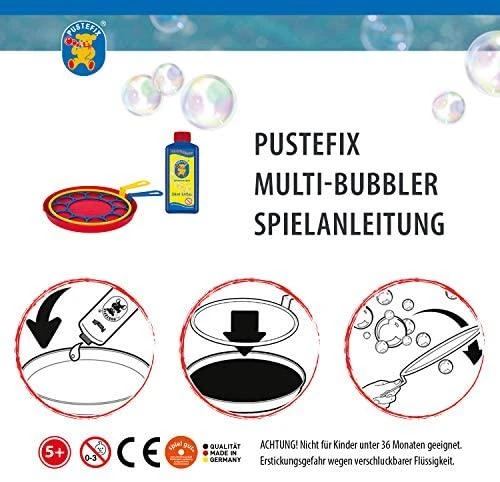 PUSTEFIX Muilo burbulai „Žiedai“, 250 ml