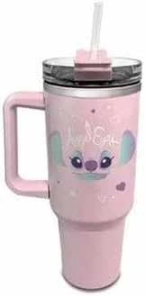 Pyramid Piramidės formos Disney Stitch Angel termo puodelis 1,2 l