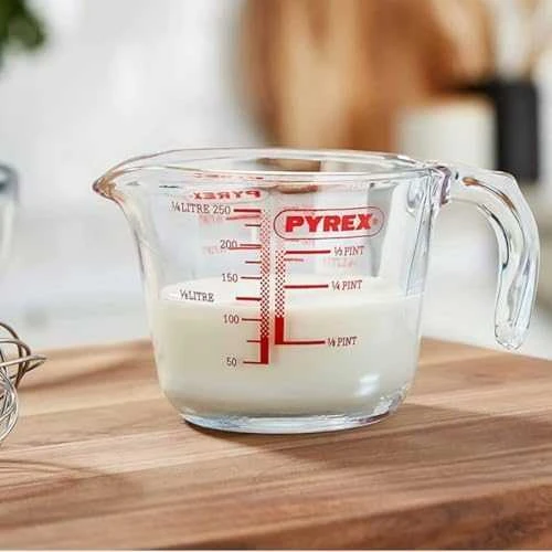 Ąsotis su matavimo puodeliu 0,25 l PYREX