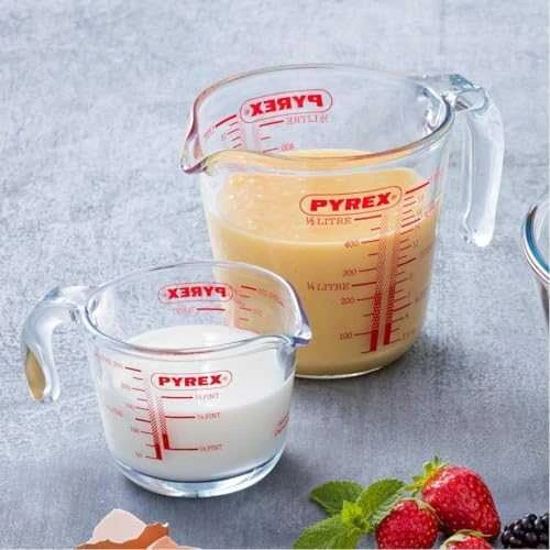 Ąsotis su matavimo puodeliu 0,25 l PYREX
