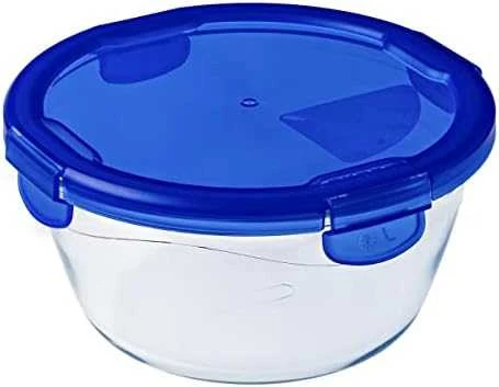 Karščiui atsparus konteineris su dangteliu Cook & Eiti 20 x 9 cm 1,6 l PYREX