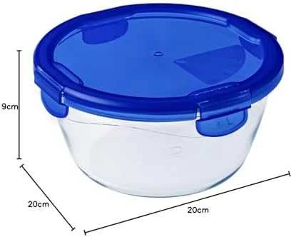 Karščiui atsparus konteineris su dangteliu Cook & Eiti 20 x 9 cm 1,6 l PYREX