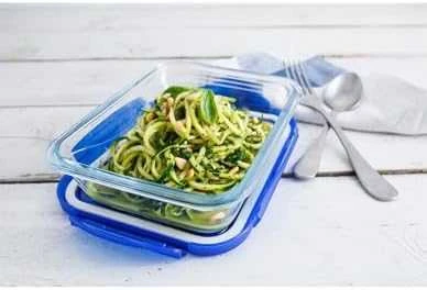 Karščiui atsparus konteineris su dangteliu Cook & Eiti 20,6 x 15,5 cm 0,8 l PYREX