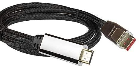 Python kabelis su HDMI ir DisplayPort jungtimis