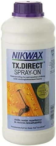 Purškiamas impregnantas Nikwax Tx.Direct purškiamas
