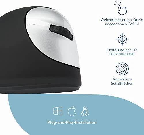 14332 Pelė R-GO Tools HE (RGOHEWL)
