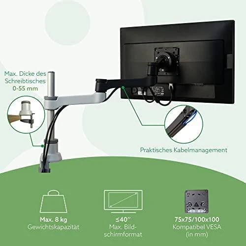 R-GO Tools Zepher 4 C2 monitoriaus darbastalio laikiklis (RGOVLZE4SI)