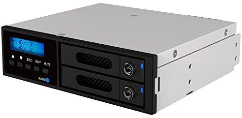 Icy Box Mes-Ra. Raidon 2x6.3cm SATAIII/SSD 5.25" IR2