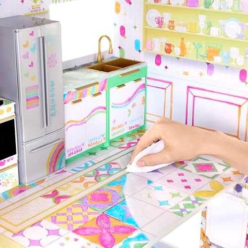 MGA Žaidimų namelis Rainbow High Color & Play 543077-EUC