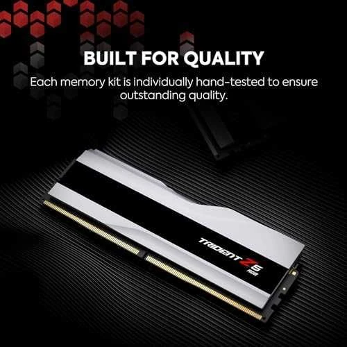 DDR5 32GB PC 6000 CL32 G.Skill KIT RGB RAM atmintis