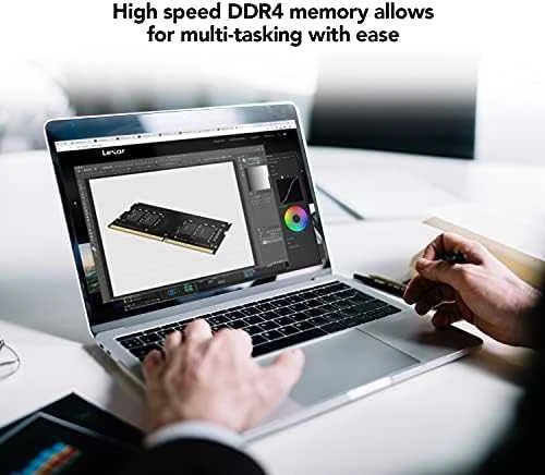 Nešiojamo kompiuterio atmintis Lexar | 16 GB | DDR4 | 3200 MHz | Užrašų knygelė | Registracijos Nr. | ECC Nr