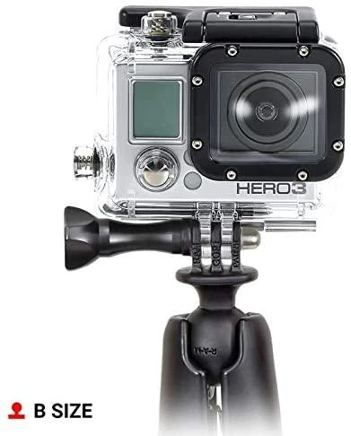 Garmin „Ram Mounts“ tvirtinimo pagrindas be pakuotės. „RAM GoPro“ tvirtinimo pagrindas 1 colio skersmens.