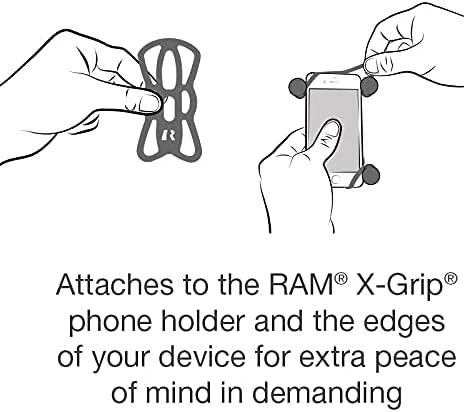 Ram Mounts Tvirtinamas UNPKD RAM X-GRIP UNIVERSALUS LAIKIKLIS su 1" RUMUL