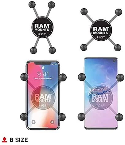 Ram Mounts Tvirtinamas UNPKD RAM X-GRIP UNIVERSALUS LAIKIKLIS su 1" RUMUL