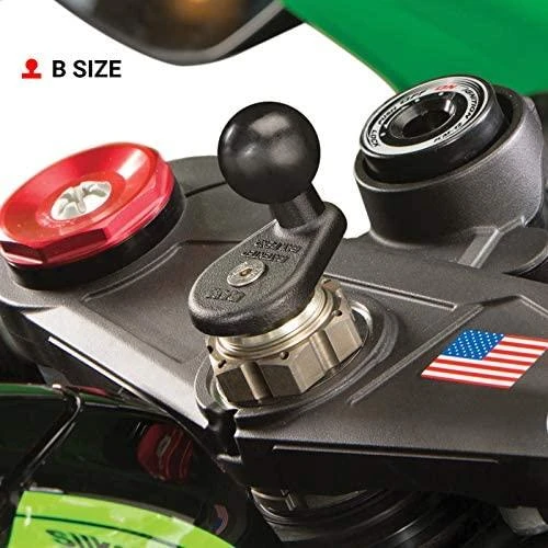 Ram Mounts Tvirtinimo tvirtinimo detalės UNPKD RAM CYCLE STROME BASE W/1" DIA BALL