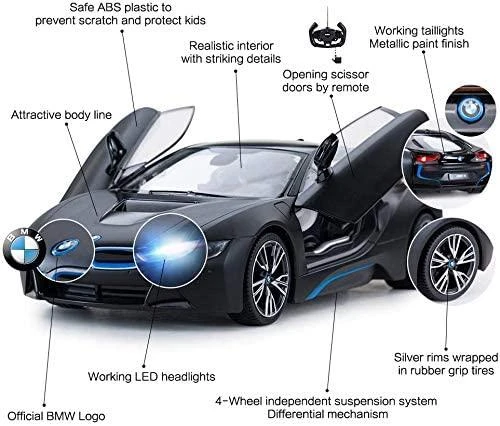 RASTAR automodelis valdomas R/C 1:14 BMW i8, 71000