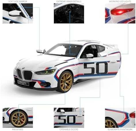 RASTAR valdomas automodelis R/C 1:14 BMW 3.0 CSL, 92800