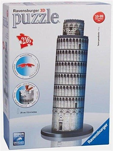 Ravensburger "3D" Dėlionė 216 vnt. - Pizos bokštas