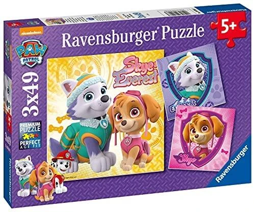 Ravensburger Dėlionė 3x49 vnt. - Šunyčiai patruliai (PAW Patrol)