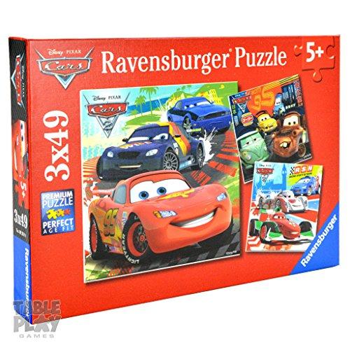 Ravensburger Dėlionė 3x49 vnt. - Lenktynių linksmybės