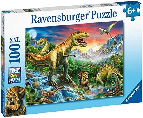 Ravensburger Dėlionė 100 vnt. - Dinozaurų Epoka