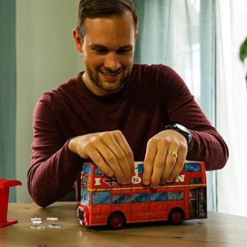 Ravensburger "3D" Dėlionė 216 vnt. - Londono autobusas: Pieštukinė