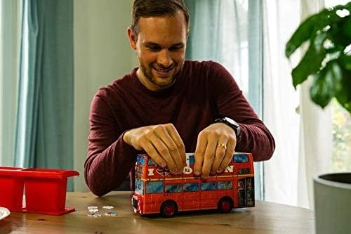 Ravensburger "3D" Dėlionė 216 vnt. - Londono autobusas: Pieštukinė