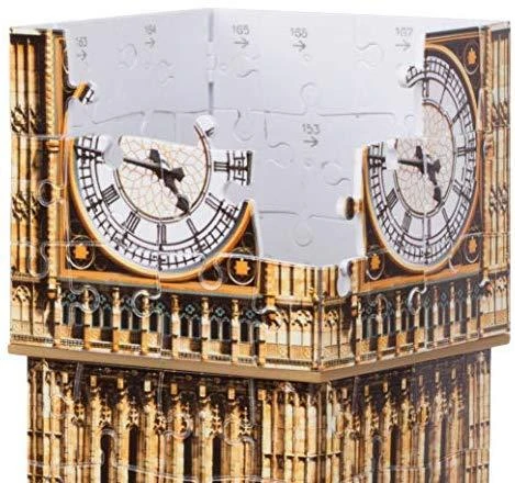 Ravensburger "3D" Dėlionė 216 vnt. - Vestminsterio laikrodžio bokštas (Big Ben)