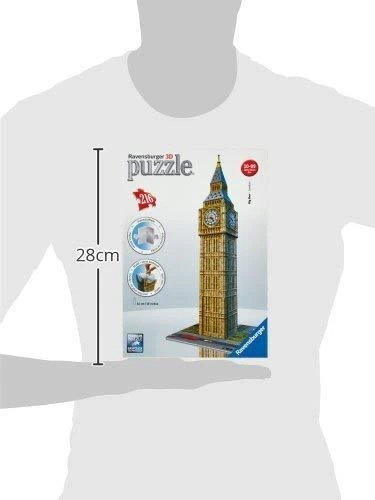 Ravensburger "3D" Dėlionė 216 vnt. - Vestminsterio laikrodžio bokštas (Big Ben)