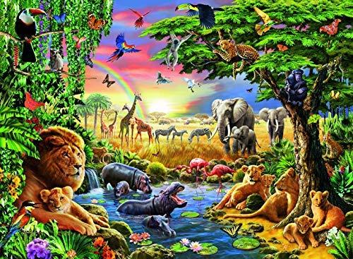 Ravensburger Dėlionė 300 vnt. - Vakaras prie vandens telkinio