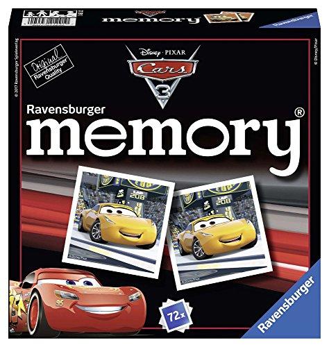 Ravensburger atminties žaidimas „Disney Cars 3 memory®“, 2–8 žaid., nuo 4 m.